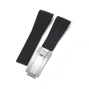 Le bracelet en silicone en forme d'arc est compatible avec les Rolex Black Submariner, Green Submariner, Blue Submariner et <span class=keywords><strong>Daytona</strong></span>. - Product Image 1