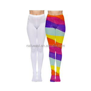 कस्टम रंग प्रिंट पैंटीहोज लड़कियों महिला आकस्मिक दैनिक टाइट्स - Product Image 3