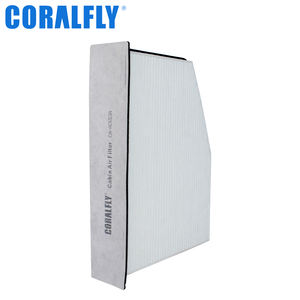 Elemento de filtro de cabina de aire de carbón activado 1K1819653A Reemplazo OEM Estilo HEPA para eliminación de olores de CA de automóvil Vehículo de pasajeros - Product Image 4