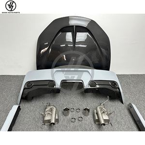 Kits de Conversión de Carrocería de Fibra de Carbono Estilo Speciale para Ferrari 458 2010-2015, Parachoques Trasero, Capó Delantero, Faldones Laterales, Escape - Product Image 6