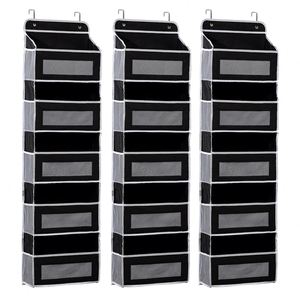 Bolsa de Almacenamiento para Exteriores en Oferta, Organizador Colgante de Acero Inoxidable Multicapa, Gran Capacidad, Tela No Tejida, para Colgar en la Puerta - Product Image 1