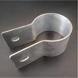 Collier de serrage rond en acier galvanisé de haute qualité pour tuyaux de serres agricoles - Connexion fixe super résistante - Product Image 6