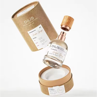Boîtes d'Emballage Cosmétique et Parfum de Luxe Personnalisées OEM Écologiques, Boîtes Cylindriques Ondulées Scellées / Boîtes Conçues sur Mesure