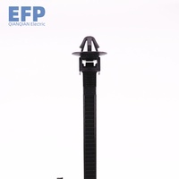 Attaches de câble universelles autobloquantes en plastique, clips de fixation en nylon réutilisables pour voitures, attaches de câble à fermeture éclair pour fixation de fils
