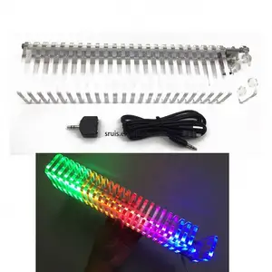 Sruis Music Spectrum Analyzer Kit LED-Schalls pektrum VU Meter Tower für DIY CAR System Vakuumröhren verstärker für Bar