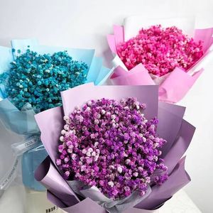 Ramo de Flores Secas de Gypsophila, Arreglo Floral de Aliento de Bebé Eterno Preservado, Regalo para Boda, Día de San Valentín, Regreso a Clases - Product Image 1