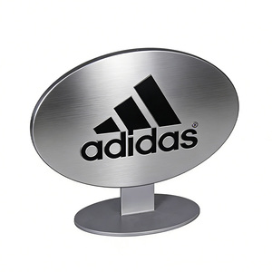 Letrero Metálico Personalizado para Exhibición <span class=keywords><strong>de</strong></span> Accesorios <span class=keywords><strong>de</strong></span> Marca en Tiendas Minoristas - Product Image 1