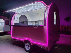 משאית מזון מצוידת למכירה אירופה עגלת אוטומטית של תה קפה בועת ויתור מותאם אישית - Product Image 3