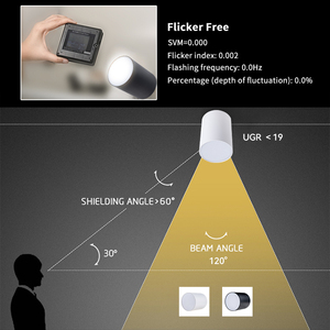 Lámpara Colgante LED COB de Superficie con Difusor de <span class=keywords><strong>PC</strong></span>, <span class=keywords><strong>Carcasa</strong></span> de Aluminio, Clasificación IP44, Diseño Moderno Retro - Product Image 4