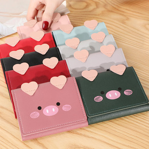 Minimalism Rfid Blocking Clutch Coin <b>Purse</b> Ladies Short Zipper Wallet Pu Leather Credit Card Holder Card Case for Women - Product Image 1