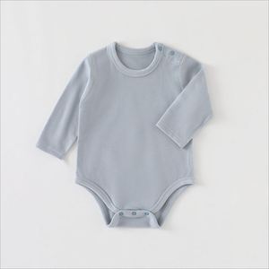 <span class=keywords><strong>Tutina</strong></span> per Neonati Autunno 2025, Pagliaccetto Tinta Unita con Orsetto, Abbigliamento in Cotone Primaverile per Bambini e Bambine 0-18 Mesi - Product Image 1
