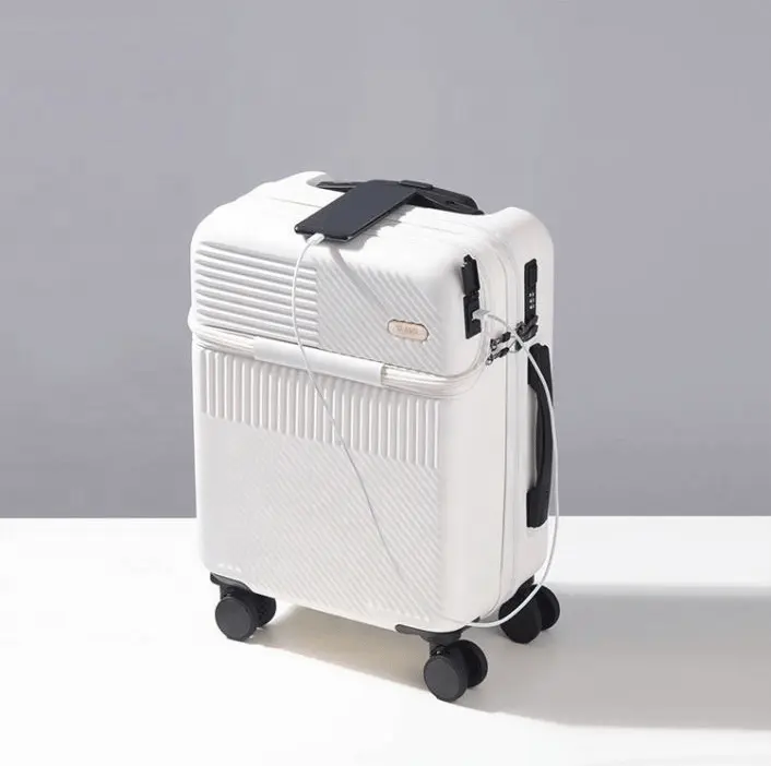 Spinner Double Wheels Hardshell Lightweight TSA Lock Suitcase Luggage Youth 20 Inch Trolley Case Luggage