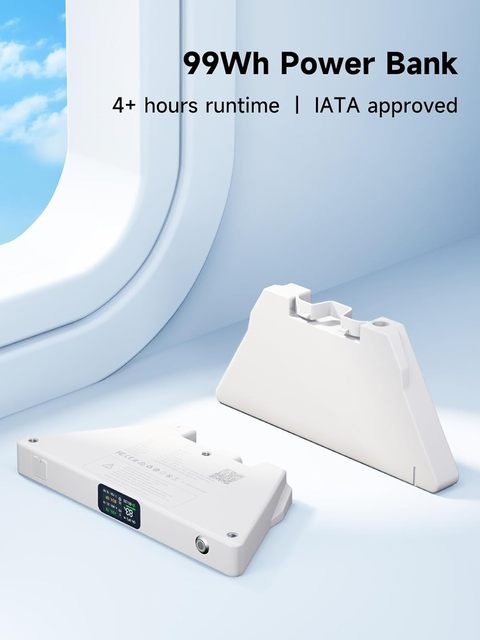 Starlink Mini Power Bank 27500mAh 99Wh Lithium Ion 645g USB-C Bidirectional Power Delivery LCD Display Smart App Outdoor
