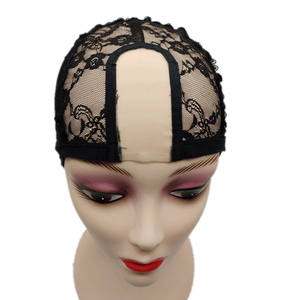 Người bán hàng tốt nhất có thể điề<span class=keywords><strong>u</strong></span> chỉnh dây đai đen tóc giả <span class=keywords><strong>cap</strong></span> Net Breathable glueless dệt <span class=keywords><strong>U</strong></span> phần Mono lưới Tóc Giả mũ để làm tóc giả - Product Image 4