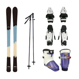 Oferta Especial: Set de Esquí <span class=keywords><strong>Usado</strong></span> para Estación de Esquí, Incluye Botas, Fijaciones y Bastones - Product Image 2