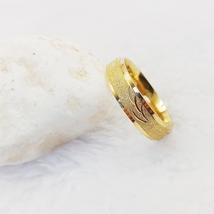 Bandas <span class=keywords><strong>de</strong></span> <span class=keywords><strong>promesa</strong></span> <span class=keywords><strong>de</strong></span> aniversario occidental, <span class=keywords><strong>anillos</strong></span> <span class=keywords><strong>de</strong></span> compromiso <span class=keywords><strong>de</strong></span> boda <span class=keywords><strong>para</strong></span> hombres, amantes, joyería <span class=keywords><strong>de</strong></span> titanio dorado, regalos <span class=keywords><strong>para</strong></span> novio y marido - Product Image 3