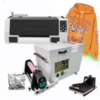 Nouvelle imprimante DTF numérique A3 entièrement automatique pour films pour animaux de compagnie et t-shirts avec tête Epson XP600, largeur 33 cm, garantie 1 an