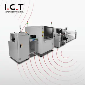 Solución de línea de máquina de ensamblaje de PCB de alta velocidad SMT Línea SMT completamente automática Línea de producción de PCB automática para ensamblaje de PCB
