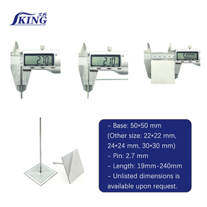 IKING Self <strong>Adhesive</strong> Stick Stuck up <strong>Pin</strong> Insulation <strong>Pins</strong> Stick <strong>Pins</strong> for Insulation Toolstation - Product Image 2