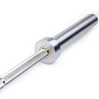 Accessoires de fitness barre de poids barre d'haltères Chrome dur haltérophilie barres d'haltères Curl barre de poids de gymnastique droite