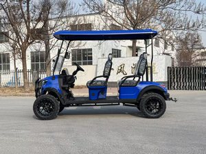 Nouveau chariot de golf électrique 2 places CE Mini chariot de golf tout-terrain pour hôtels et aéroports - Product Image 5