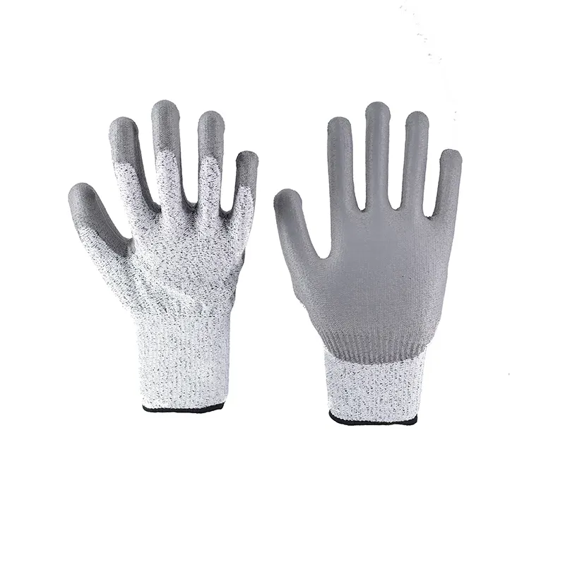 Guantes de seguridad de construcción de nivel anticorte de resistencia al corte de buena calidad de Venta caliente