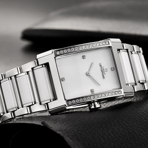 LOTUSMAN-reloj de cuarzo para hombre, accesorio de pulsera de acero inoxidable, resistente al agua, Rectangular, de negocios, resistente al agua - Product Image 6