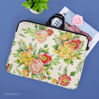 Bolsa de lujo a prueba de golpes impermeable para computadora portátil Funda de computadora portátil de dibujos animados Impresión personalizada Paquetes de computadora portátil