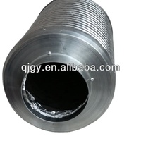 Silencieux carré flexible en aluminium industriel pour applications de gymnase et de restauration