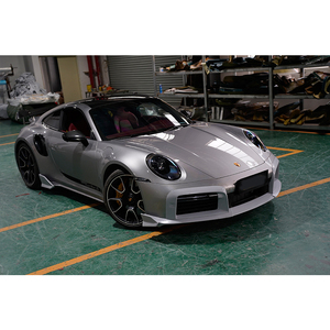 Pièces extérieures Kits de carrosserie Turbo S Mise à niveau Brabu BS Style Kit de carrosserie Mise à niveau Modification de voiture pour Porsche <span class=keywords><strong>911</strong></span> 992 Turbo S 2019+ - Product Image 4