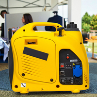 Générateur d'essence à onduleur refroidi par air à haut rendement énergétique, insonorisé, 2 kVA-10 kVA, contrôle automatique, 220 V/230 V, portable, pour la maison