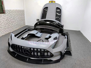 Kit de carrosserie d'aile de pare-chocs avant en fibre de carbone pour Mercedes-Benz <span class=keywords><strong>Amg</strong></span> GT GTS <span class=keywords><strong>GTR</strong></span> Plus BS Style - Product Image 3