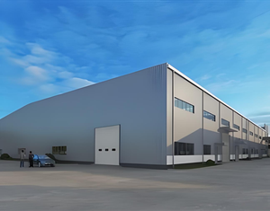 Entrepôt logistique <span class=keywords><strong>préfabriqué</strong></span> <span class=keywords><strong>en</strong></span> structure métallique, atelier, bâtiment industriel, bâtiment commercial, entrepôt <span class=keywords><strong>en</strong></span> structure métallique - Product Image 2