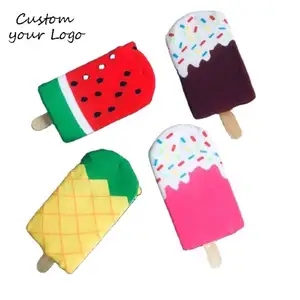 Toptan yaratıcı komik Popsicle erkekler kadınlar Casual çikolata çilek fantezi Icepop çorap