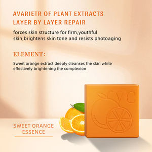 कस्टम लोगो निजी लेबल चमकदार गहरे धब्बे सफेद हो गए हाथ की त्वचा के लिए हाथ की गहरी सफाई विटामिन सी साबुन - Product Image 5