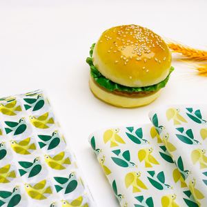 กระดาษเคลือบแว็กซ์กันไขมันพิมพ์ลายตามสั่งสำหรับห่ออาหาร - Product Image 4