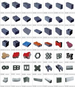 Moules pour la conception libre de béton moule de haute qualité DIN 1.2344 moule de bloc de Kerbstone d'acier à outils pour la machine automatique de fabrication de briques - Product Image 5