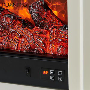 Kuanjing Bestseller Moderner Freistehender Elektrischer Holzoptik-Kamin mit Verkleidung für Hotelnutzung - Product Image 2