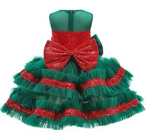 Vestidos de Encaje para Niñas, para Fiestas, Bodas, Navidad, al por Mayor, HP KGCD-010 - Product Image 2