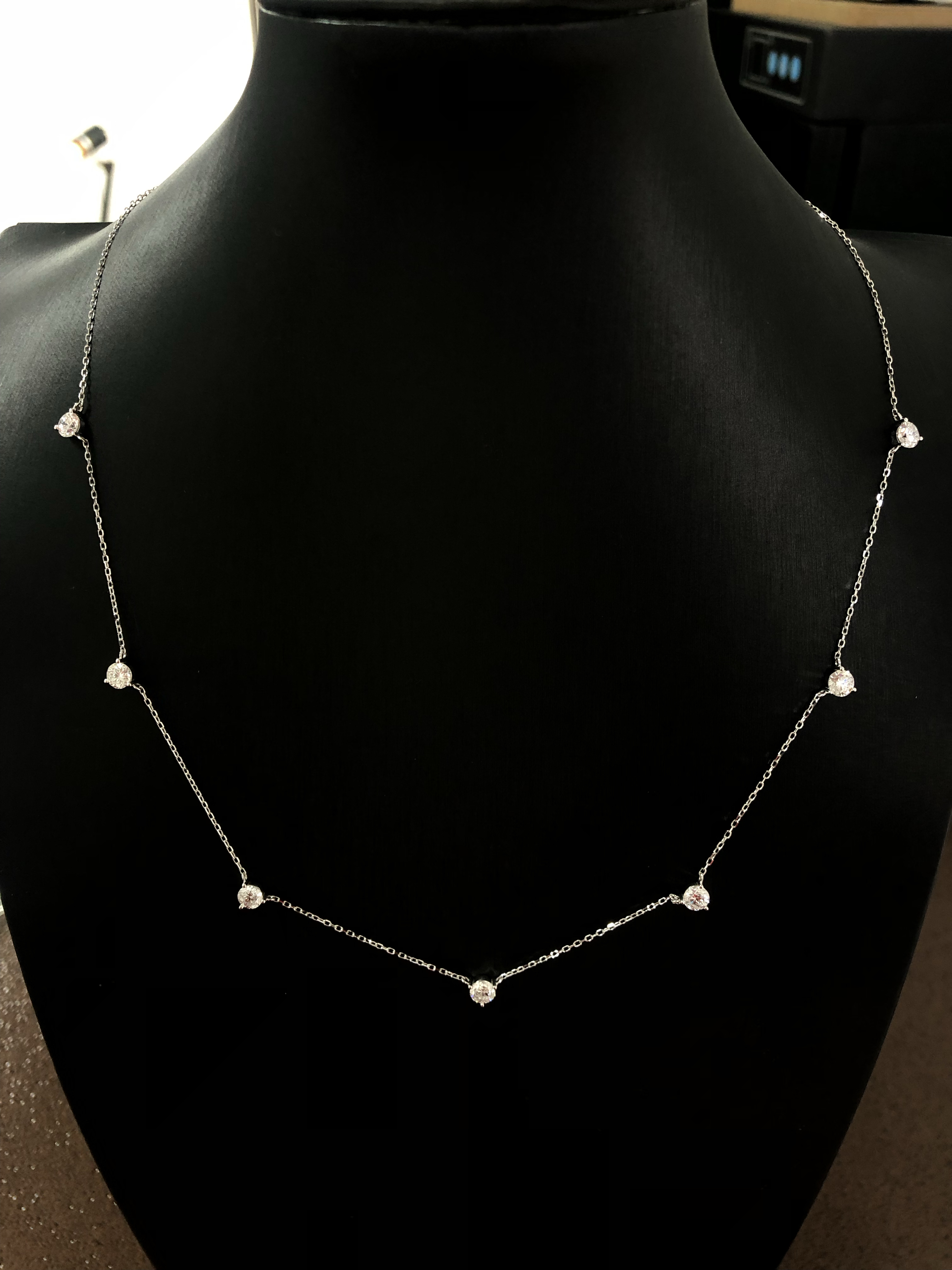 เพชรห้องปฏิบัติการ3มม. 7ชิ้น