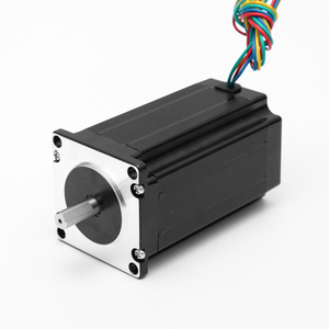 Motor paso a paso híbrido de 23 V, 2.0 N.m (283 oz-in), 2 fases, 57 mm con eje de 8 mm para enrutadores y equipos de automatización 57HS76-3004 con C interno - Product Image 1