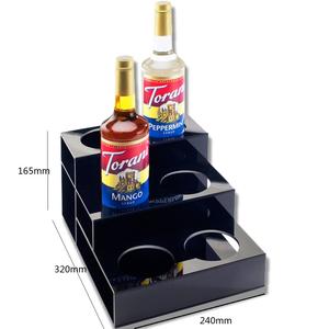 Venta al por mayor de acrílico transparente a prueba de polvo grande personalizado para negro/Color personalizado Ketchup azúcar té bolsa contenedores caja organizador de almacenamiento - Product Image 2