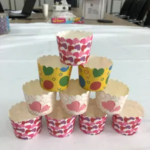 Fabrika toptan ucuz fiyat cupcake tutucu muffin cupcake kupası kupası kek kağıt muffin kek bardak