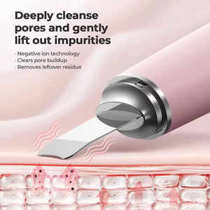 Brosse nettoyante en silicone 2-en-1 étanche IPX7 et spatule pour le visage, élimination des points noirs, nettoyage en profondeur et exfoliation - Product Image 2