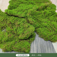 Mousse artificielle E241, gazon artificiel, fausse pelouse pour fenêtre, mur végétal vert, sous-couche décorative, fausse pelouse floquée