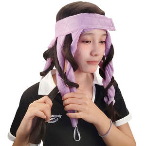 Rizador <span class=keywords><strong>de</strong></span> seda para dormir, cinta para el pelo sin calor, banda para la cabeza, logotipo <span class=keywords><strong>de</strong></span> etiqueta privada - Product Image 4