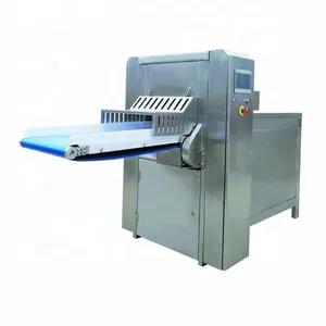 Điều Chỉnh Tốc Độ Đông Lạnh Máy Cắt Lát Thịt Cá Đông Lạnh Bít Tết Slicer Máy