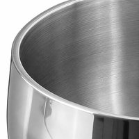 Bol à salade en acier inoxydable 304 pour la restauration, bassine de cuisson, bol à soupe, bol à nouilles froides, bol à nouilles instantanées pour la vente en gros