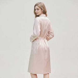 Robes élégantes de nuit pour femme, pyjamas personnalisés en modal pour femme, robes longues, peignoirs de maison pour femme, ensembles de vêtements de nuit et de détente - Product Image 4