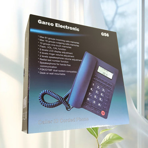 Diskon besar Set telepon dengan kabel ID pemanggil Speaker Telepon multifungsi untuk rumah dan Hotel PABX sistem dinding dapat dipasang - Product Image 6